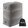 Maliton Airplane Footrest, Inflatable Foot Rest for Kids, Adjustable Height