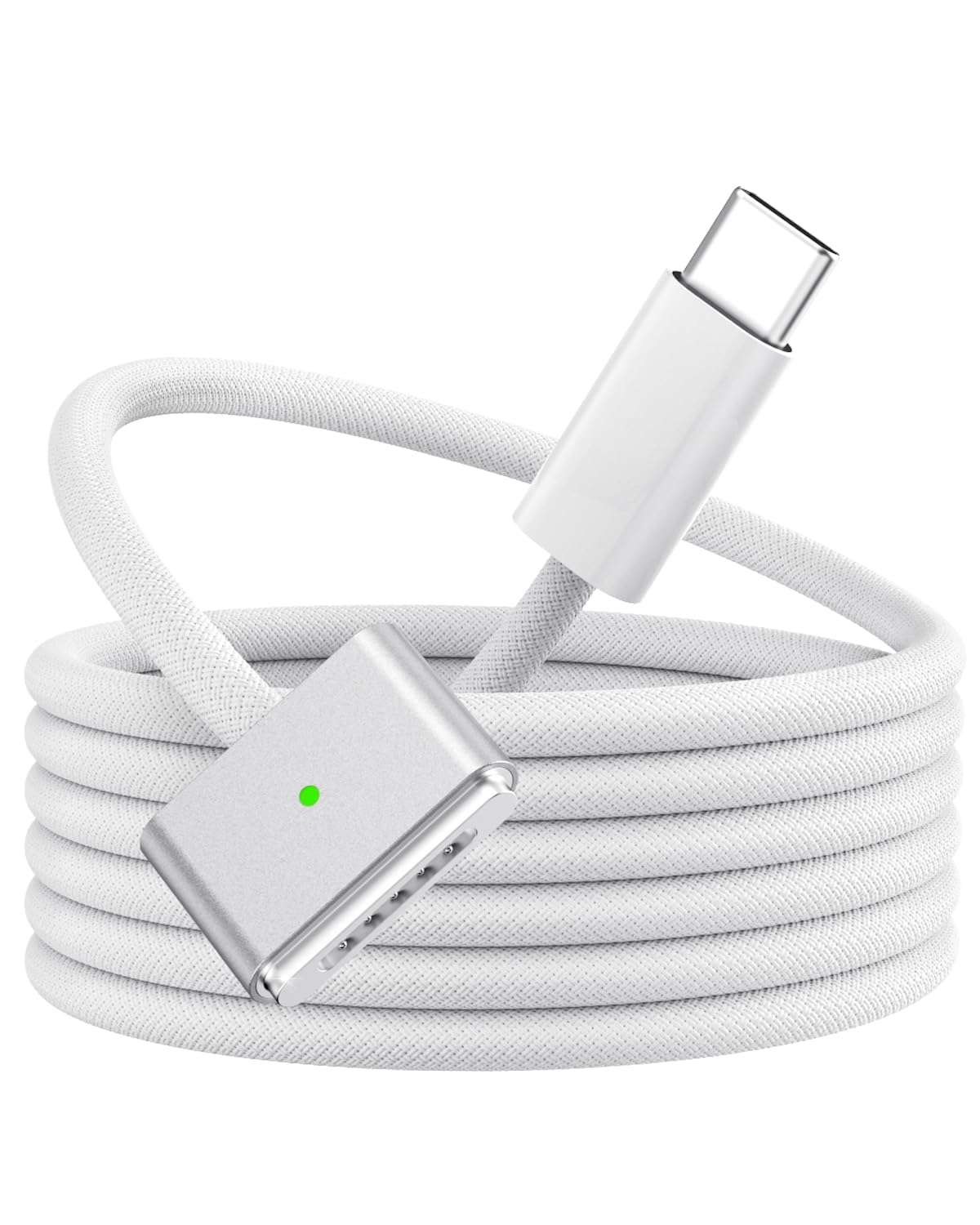 BOUTOP 140W USB C to Magnetic 3 Cable for MacBook Pro & Air - 2M