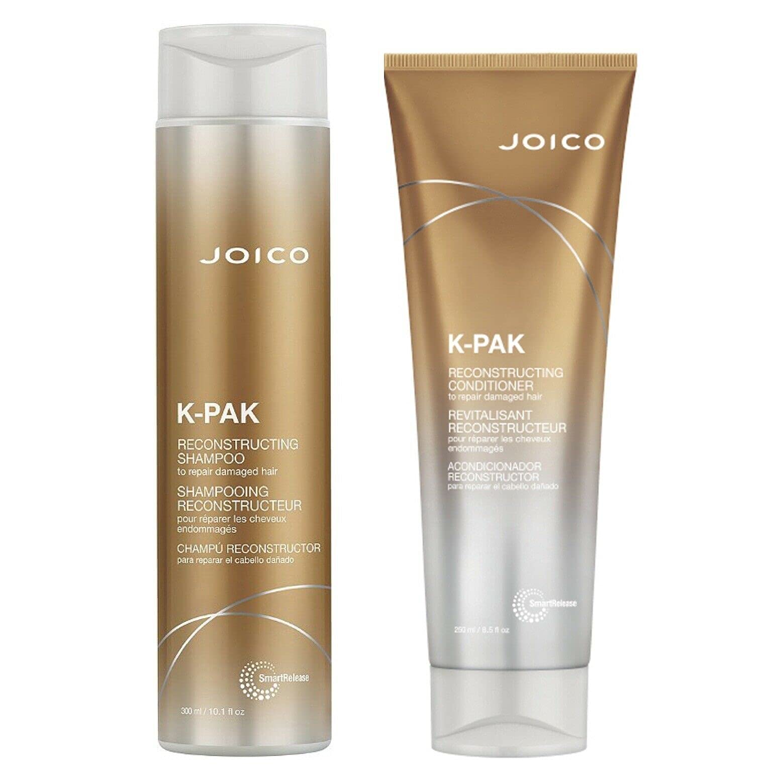 Joico K-Pak Reconstruct Shampoo & Conditioner Duo for Damaged Hair 300ml