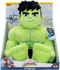Marvel Hulk Plush Toy – Spidey and His Amazing Friends Interactive Doll