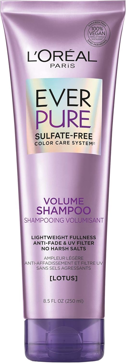 L'Oréal Paris EverPure Sulfate-Free Volume Shampoo for Color-Treated Hair