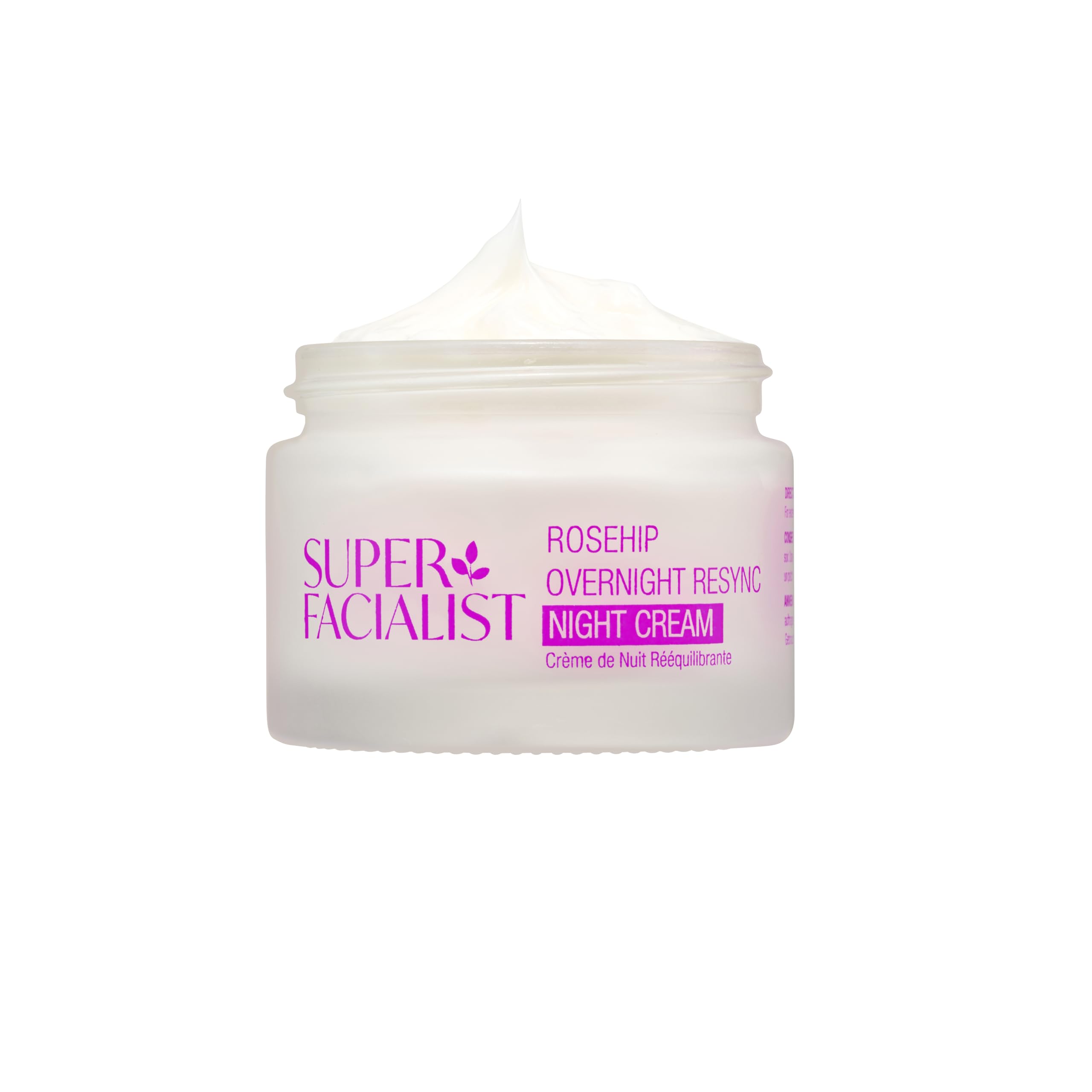 Super Facialist Rosehip Overnight Resync Night Cream with Shea Butter, 50ml