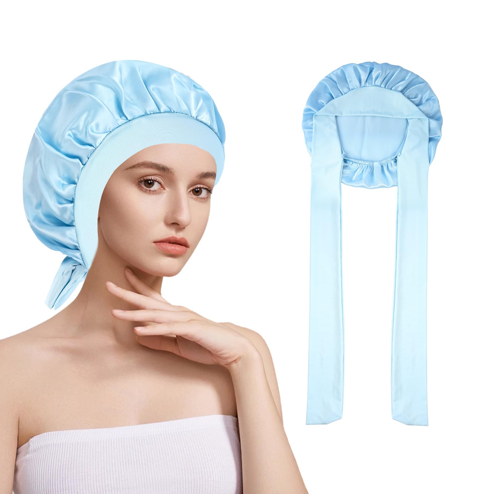 Mulberry Silk Bonnet – 19 Momme Silk Sleep Cap for Hair