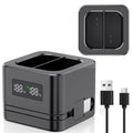 Jolof Store Dual Ring Battery Charging Station with LED Display