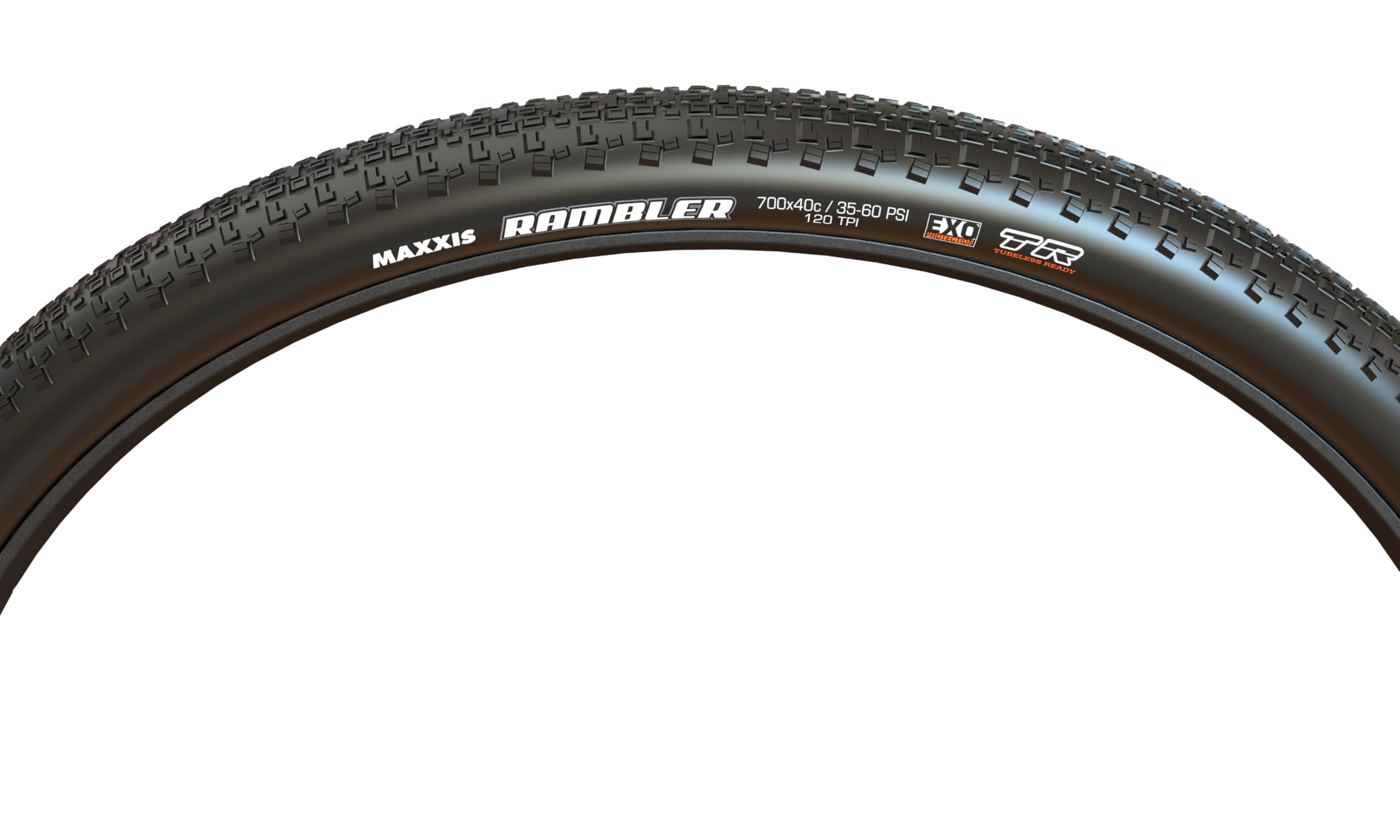 Maxxis Rambler Gravel Tyre - 700x38C Dual Compound EXO Tubeless Ready