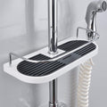 LATERN Shower Caddy for Rail – Rust-Proof Aluminum Bathroom Shelf Organizer