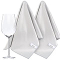 VIVOTE Microfibre Glass Cleaning Cloths – 2 Pack Large Lint-Free Towels