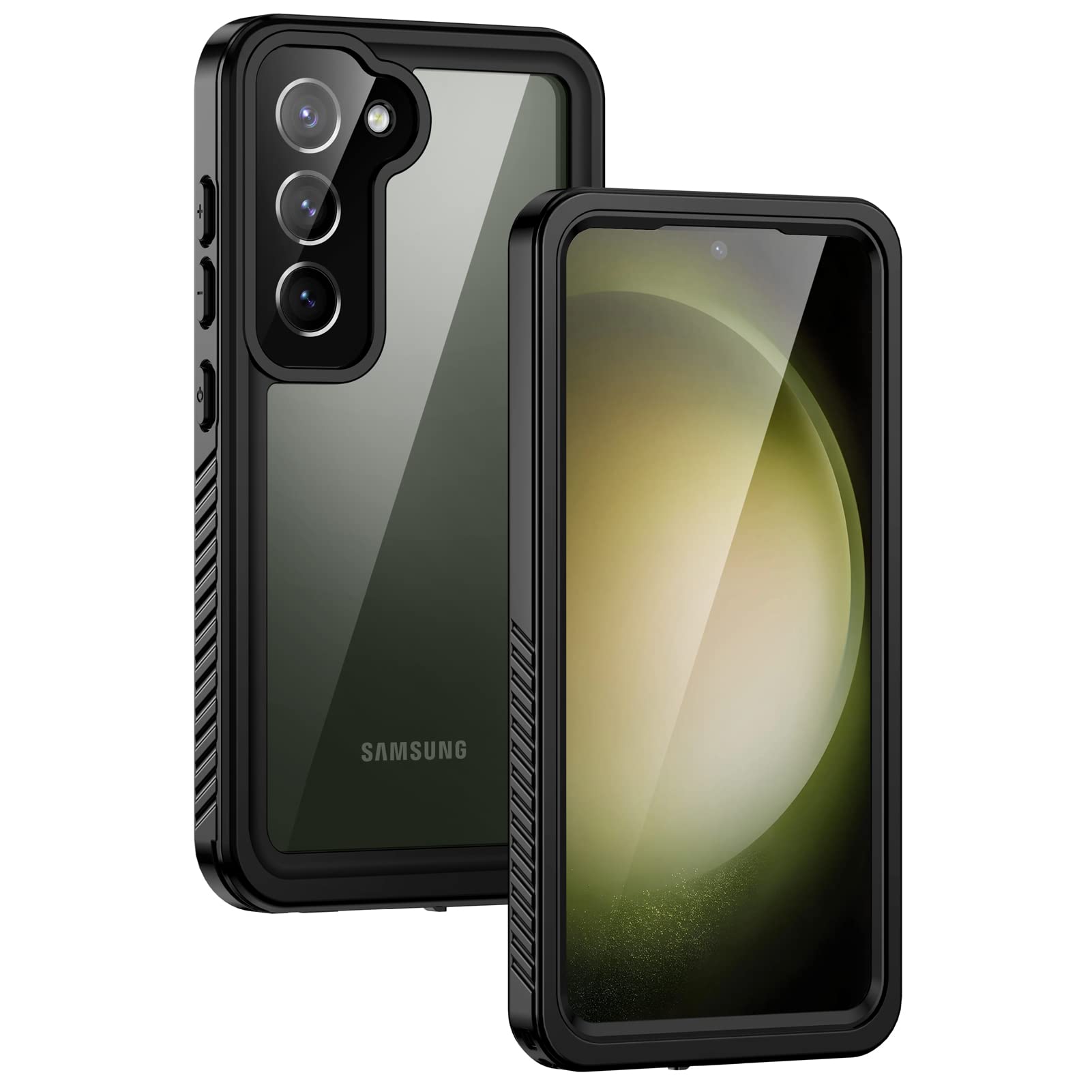 Lanhiem Samsung S23 Waterproof Case | Full Body Shockproof Cover