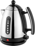 Dualit Lite 1.5L Jug Kettle – Fast Boil Stainless Steel – Black