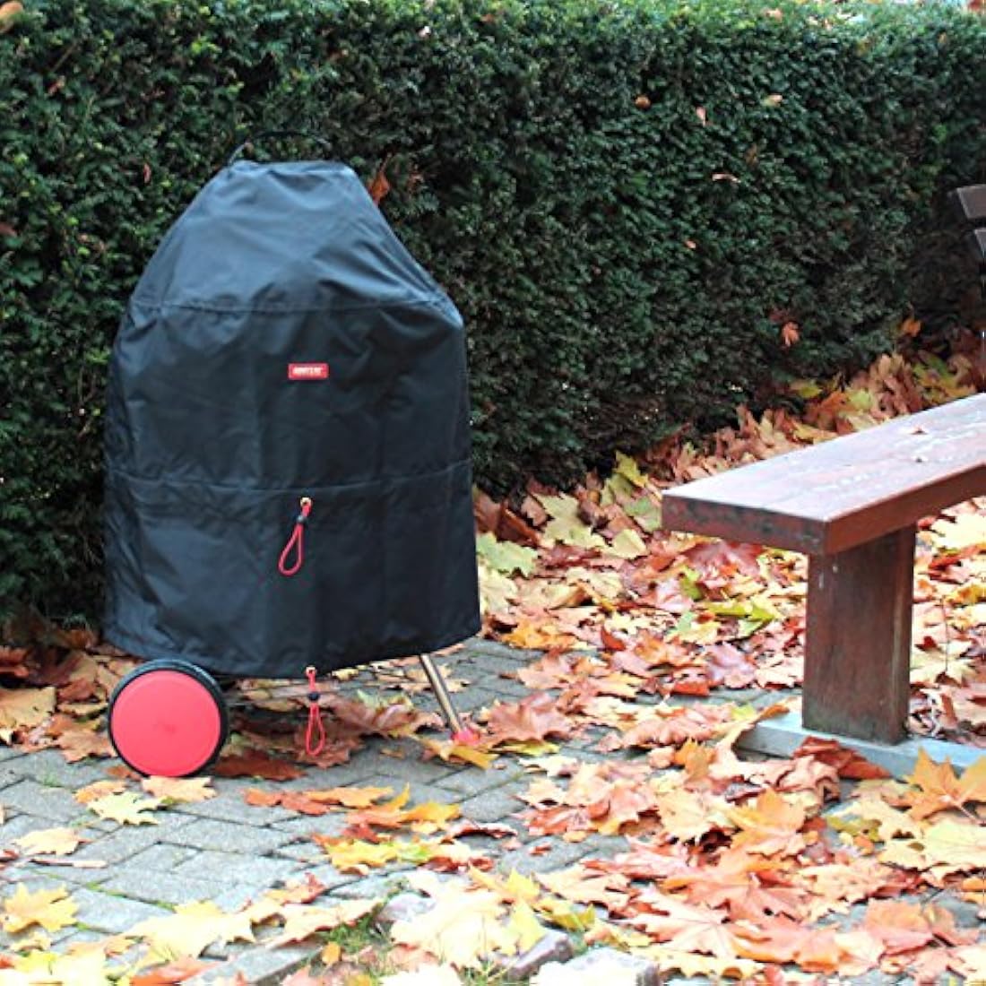 Bartstr Kettle BBQ Cover – 600D Heavy Duty Waterproof Grill Cover