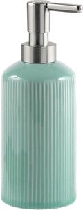 Gedy Sabina Ceramic Soap Dispenser – Aquamarine Modern Bathroom Pump