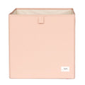 3 Sprouts Storage Cube Box, Foldable Fabric Cubby Organizer, Clay
