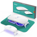 ISTOYO 2 Pack UV Light for Resin – High Power Curing Lamp with Silicone Pad