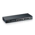 Zyxel GS1900-8 8-Port Gigabit Smart Managed Switch | Fanless Desktop