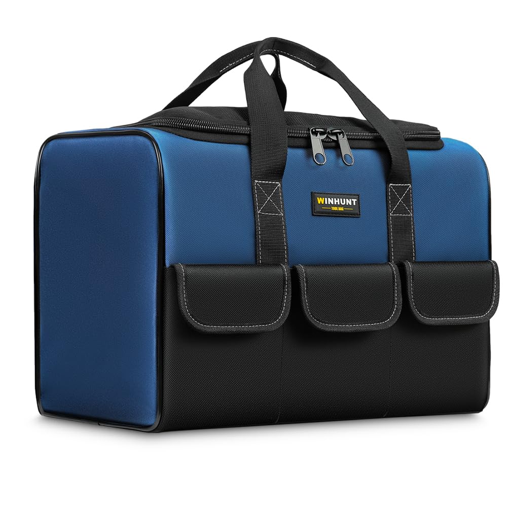 WINHUNT 1680D Nylon Tool Bag – Heavy-Duty Garden Organizer (43cm)