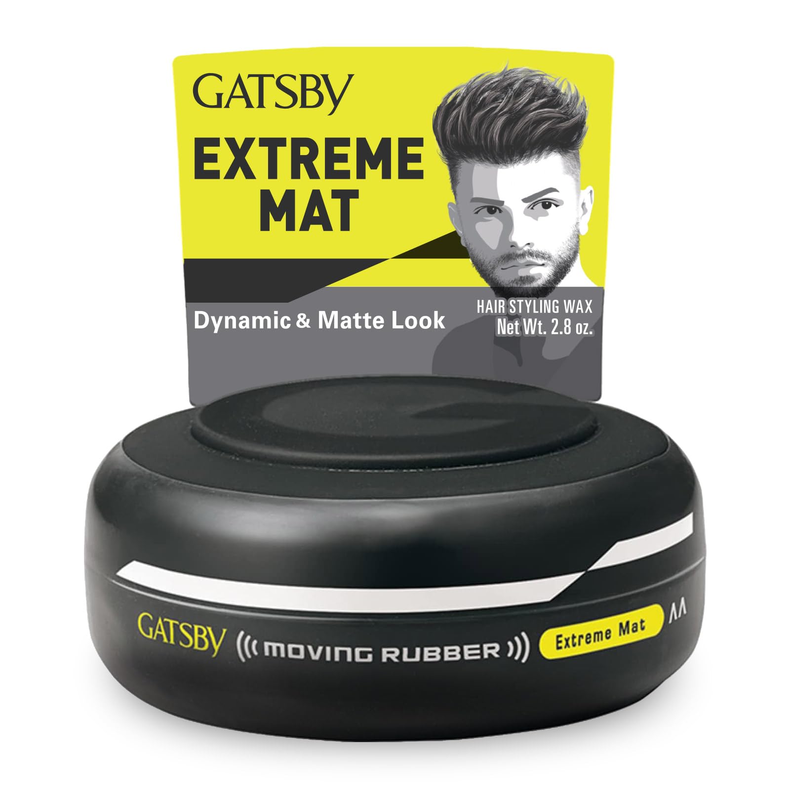 Gatsby Moving Rubber Extreme Matte Hair Wax - Strong Hold - 80g