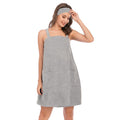Verve Jelly Women's Microfiber Spa Bathrobe Set | Quick-Dry Wrap Robe