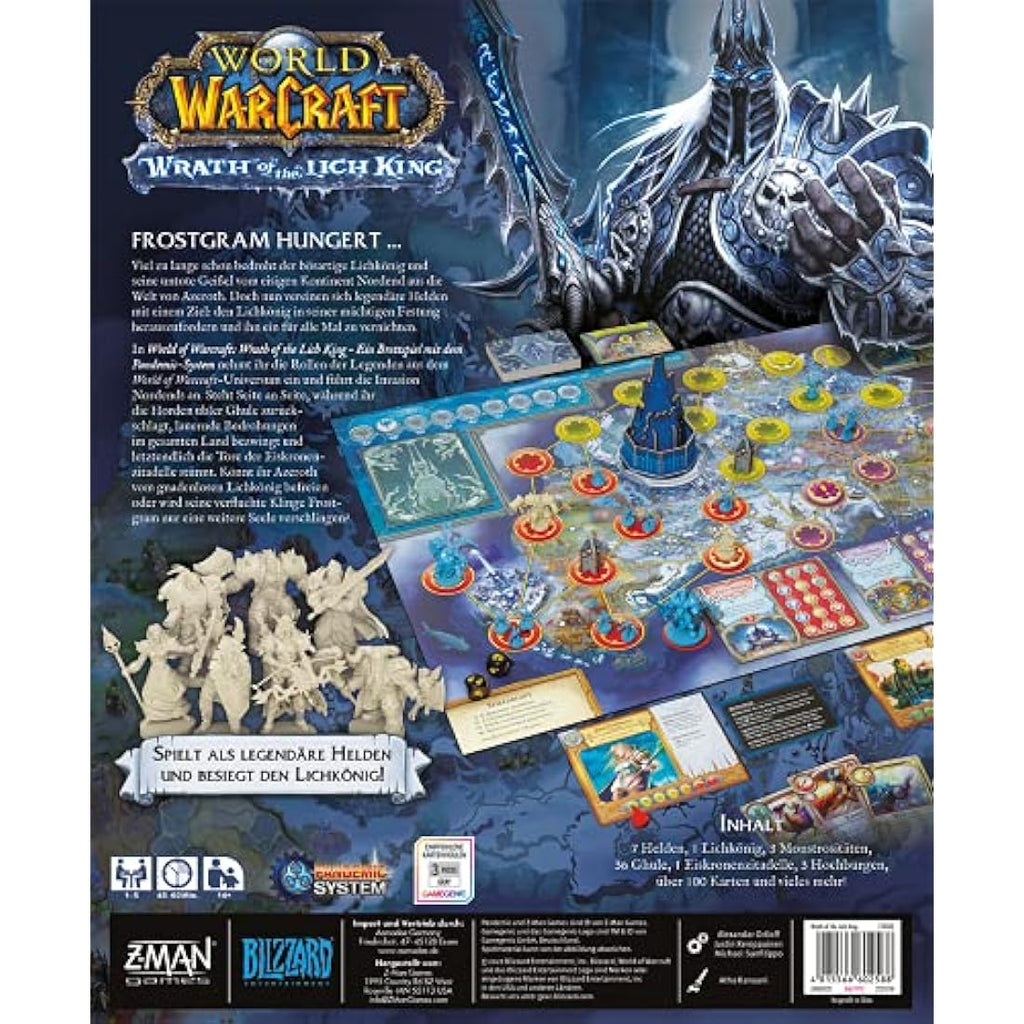 Asmodee World of Warcraft: Wrath of the Lich King Strategy Game - German