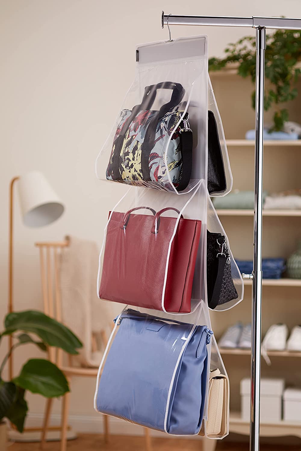 Domopak Handbag Organizer, Transparent, 36 x 120 x 2 cm - image 2