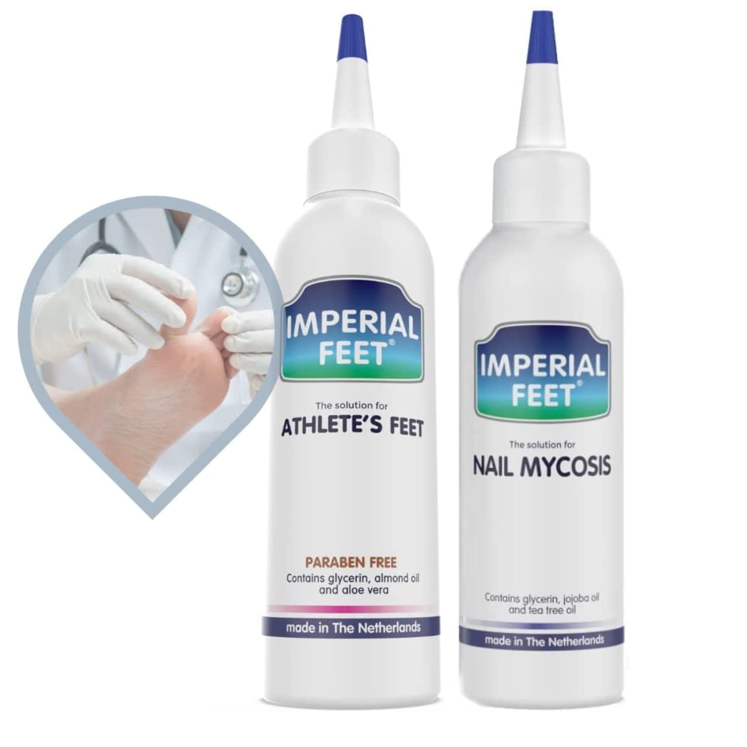 Fungal Nail Treatment & Athlete's Foot Set with Tea Tree Oil