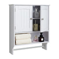 VEVOR Bathroom Wall Cabinet | 2-Door Medicine Storage with Adjustable Shelf