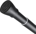 ZipGlo Tension Rod – 113-197cm Black Stainless Steel Curtain Pole