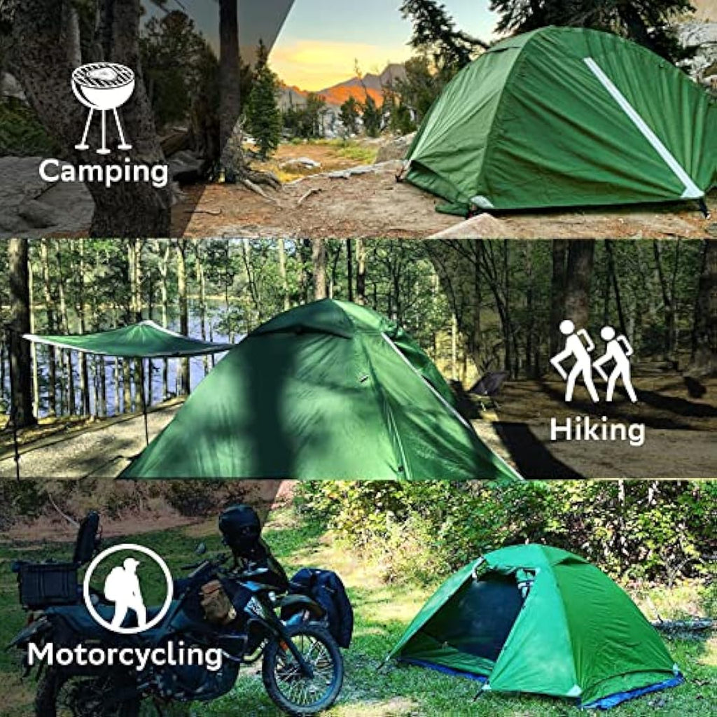 Clostnature Crux 1 Person Backpacking Tent – Waterproof Lightweight 3 Season