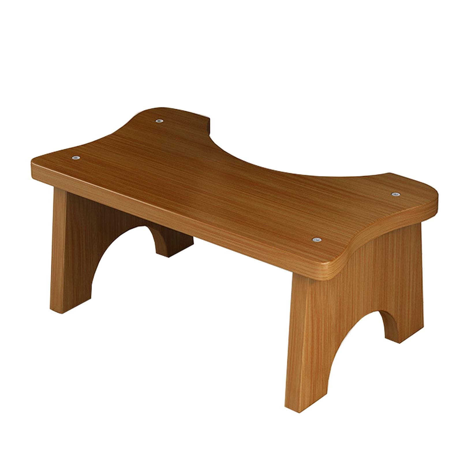 POHOVE Bamboo Toilet Stool – 7 Inch Ergonomic Squatting Step Stool