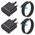 Jolof Store 25W USB C Super Fast Charger for Samsung S25/S24 - 2 Pack