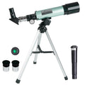 Misilmp Kids Astronomy Telescope | 90X Portable Refractor Scope – Blue