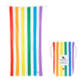 Dock & Bay Sand Free Quick Dry Beach Towel - Rainbow Skies - Extra Large