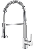 Cobbe Kitchen Sink Mixer Tap | High Arc Pull Down Sprayer (Chrome)