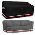 Turtle Life Heavy Duty Patio Sofa Cover – Waterproof UV Resistant Black