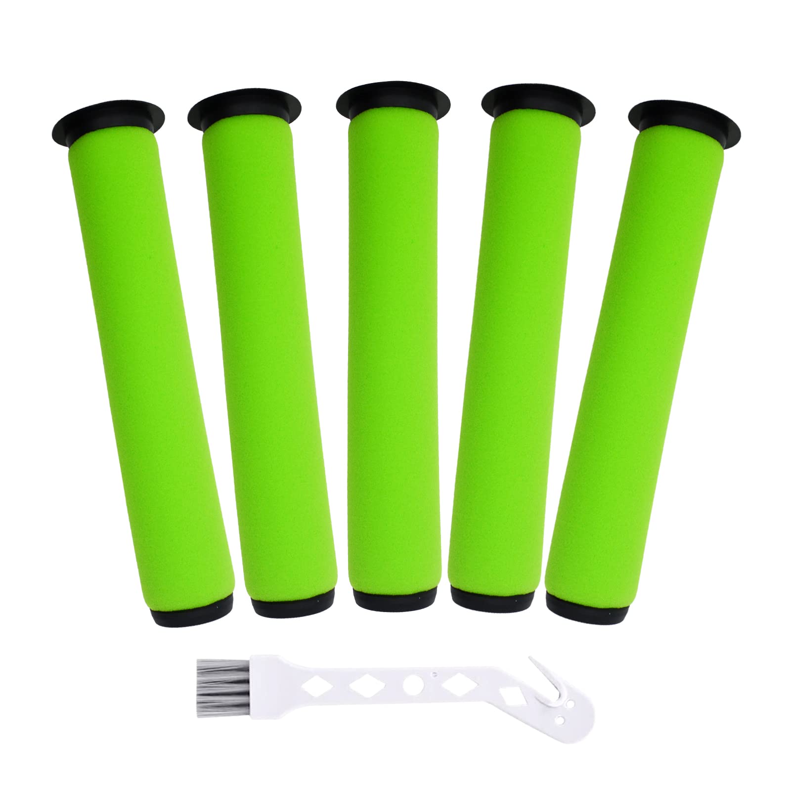 Gtech AirRam MK2 & K9 Washable Dirt Bin Stick Filters | 5-Pack Set