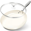 Michelangelo 30cm Ceramic Non-Stick Frying Pan | Induction & Oven Safe