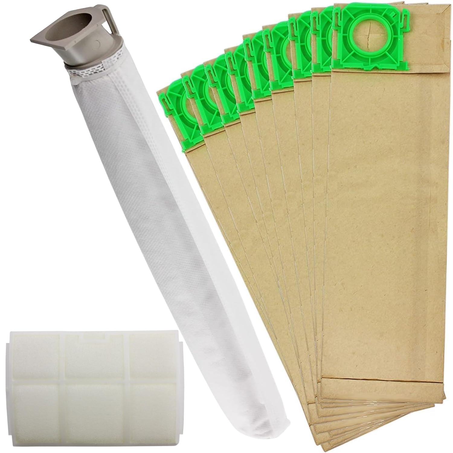 Utiz 10 Vacuum Bags & 2 Filters Service Pack for Sebo X Series X1 X4 X5