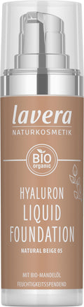 lavera Hyaluron Liquid Foundation – Natural Beige 05 – Vegan Makeup