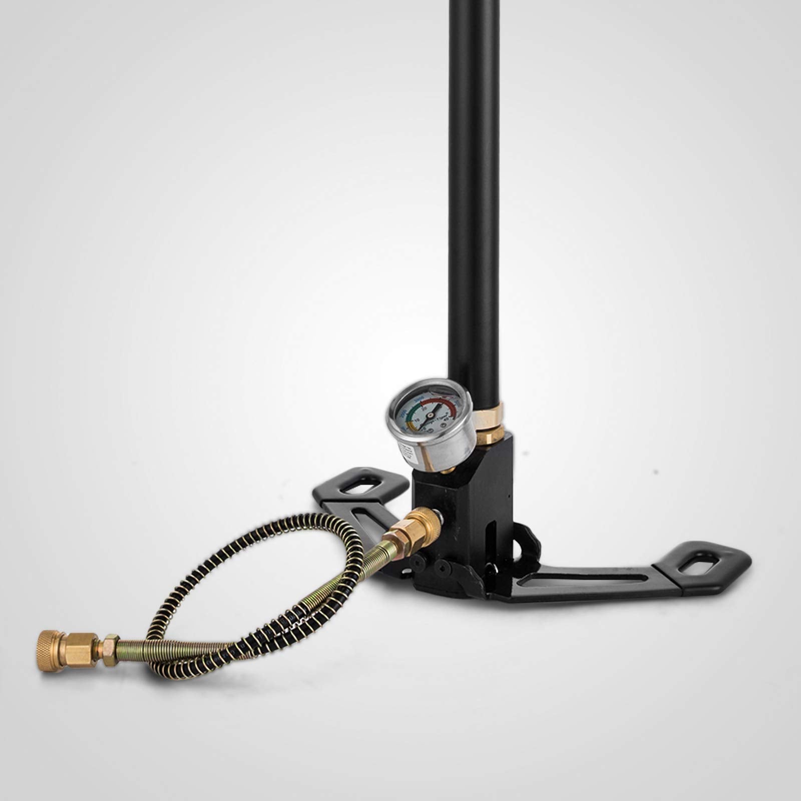 VEVOR 3-Stage PCP Hand Pump | 4500PSI Stainless Steel Air Rifle Stirrup Pump
