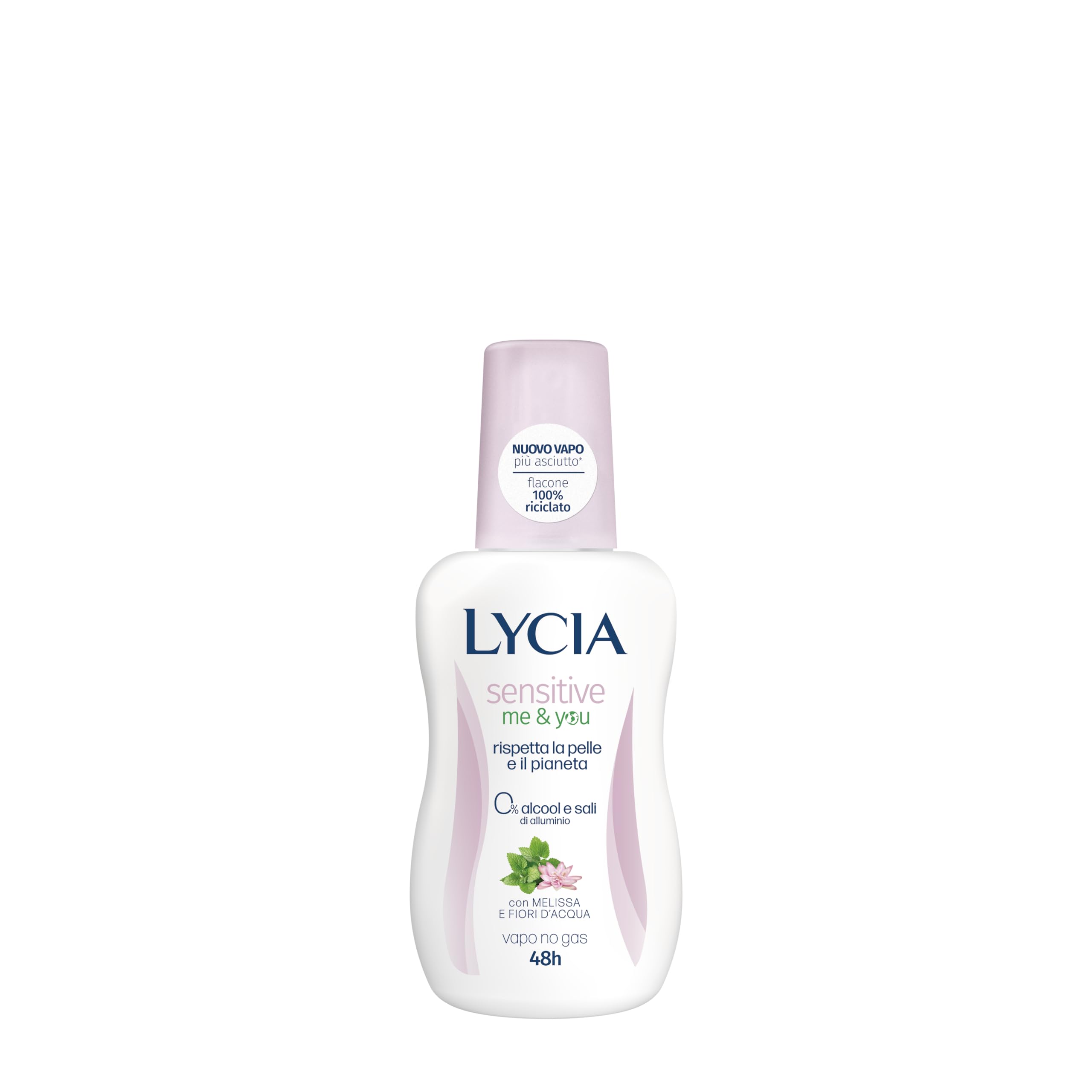 Lycia Sensitive Me & You Vapo Deodorant – Aluminum Free, 75 ml