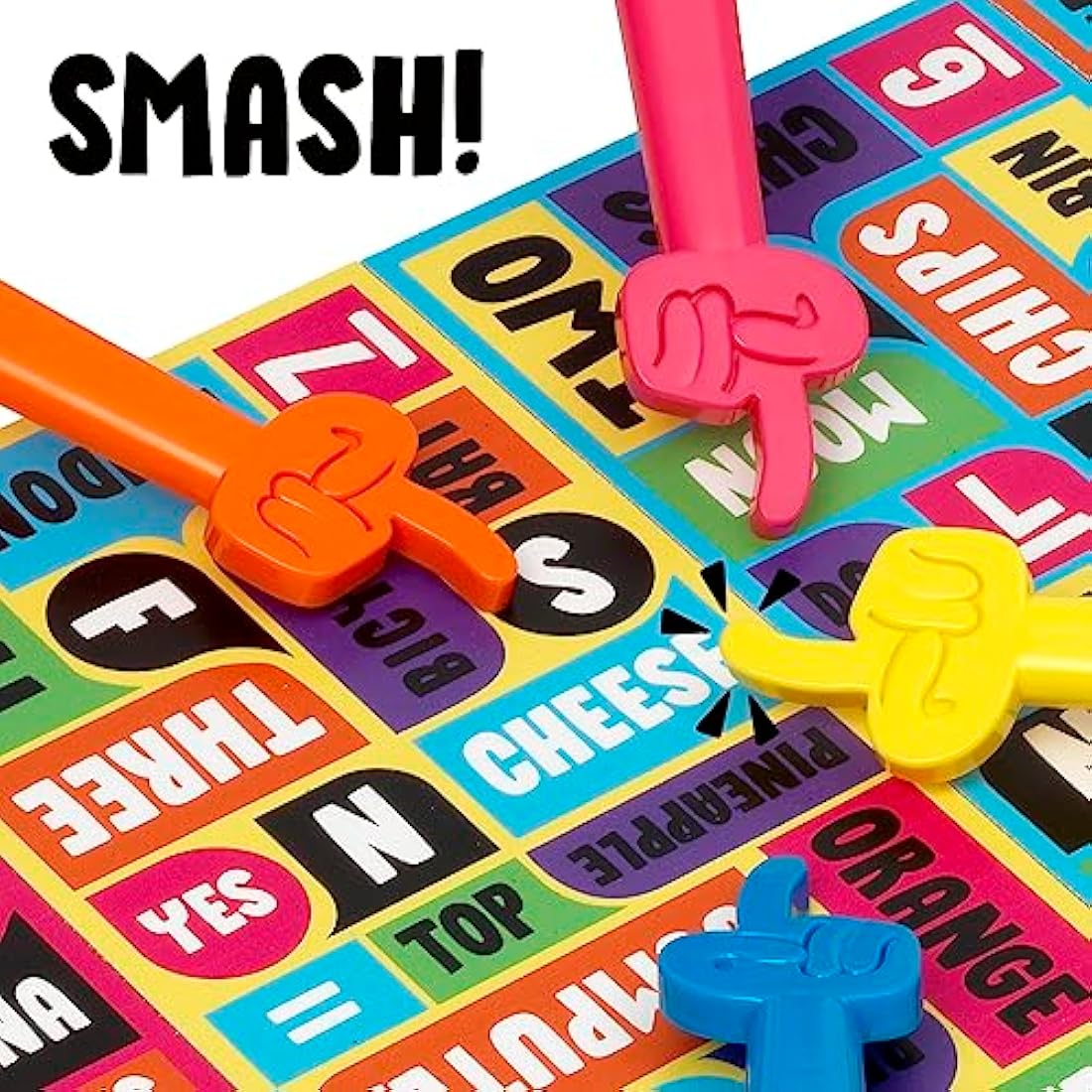Ideal Smash Down Trivia Game – Fast-Paced Family Party Board Game