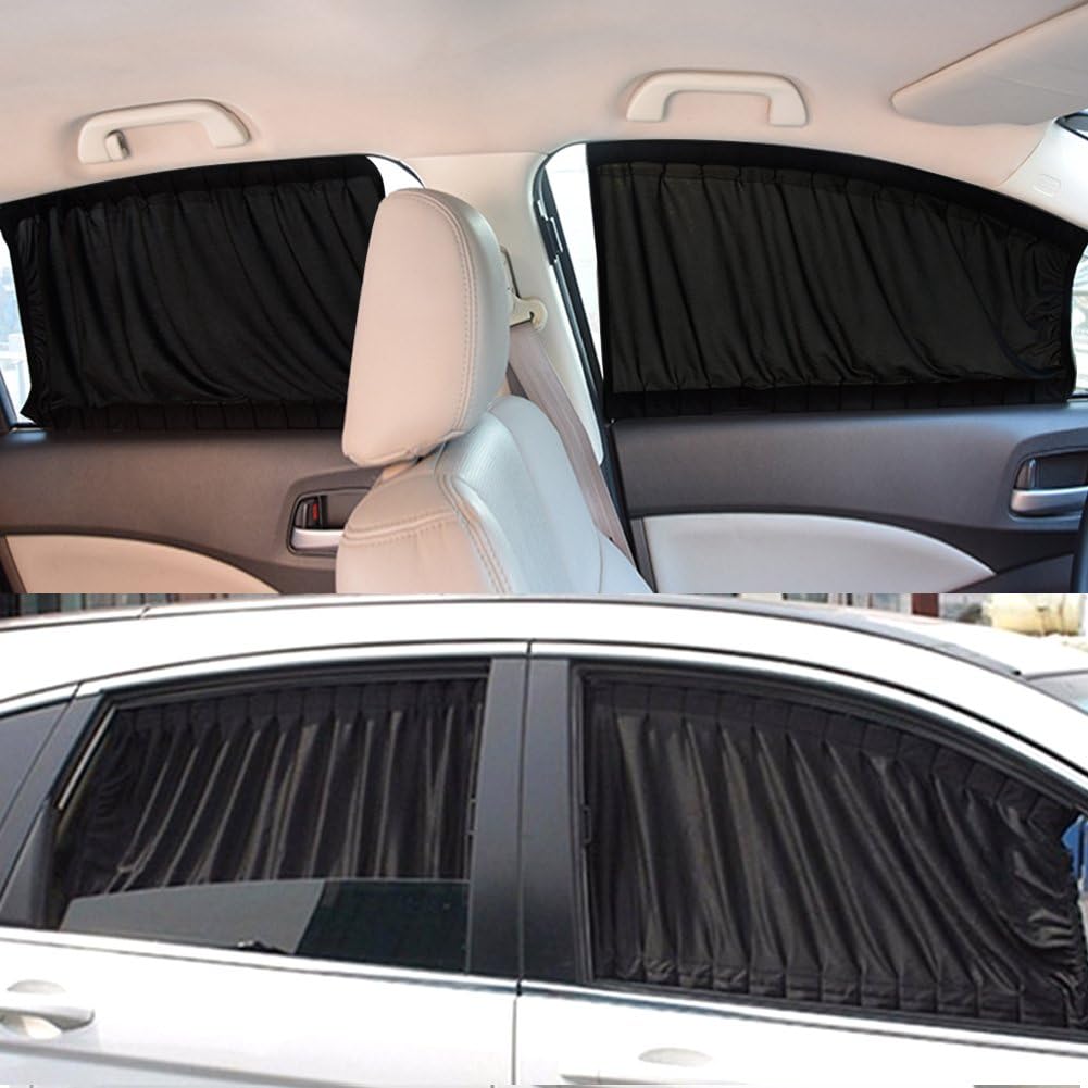 Massive Discounts Car Side Window Sunshades | UV Protection Curtains 2PCS
