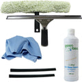 GBPro Professional Window Squeegee Cleaning Kit | 35cm Stainless Steel Set
