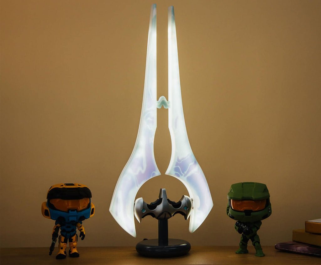 Ukonic Halo Energy Sword LED Desk Lamp – 14-Inch USB Gaming Collectible