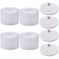 Leadaybetter 4-Pack HEPA Filter Set for Shark NV601UK Upright Vacuum