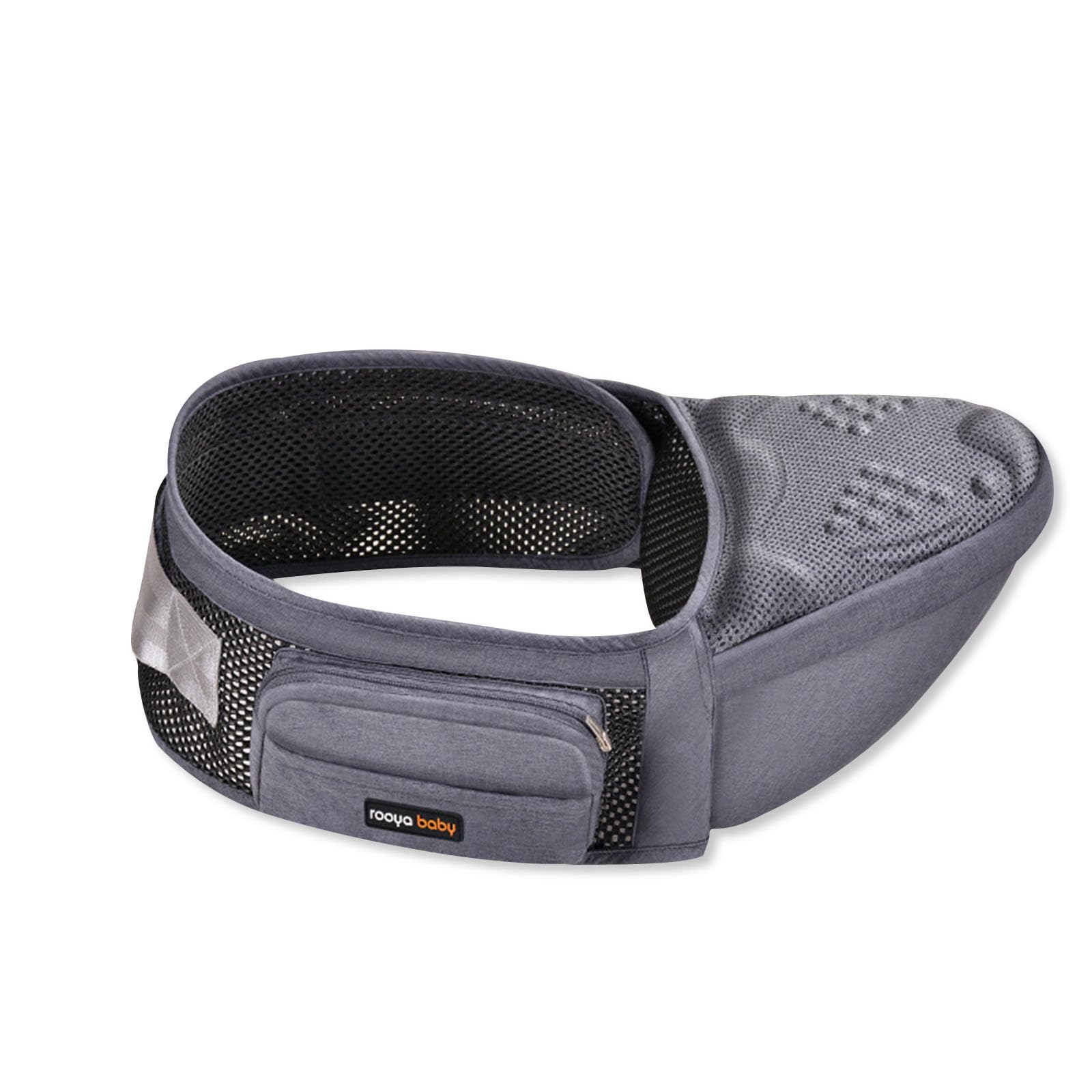 SONARIN Ergonomic Hipseat Baby Carrier – Breathable Waist Stool (Grey)
