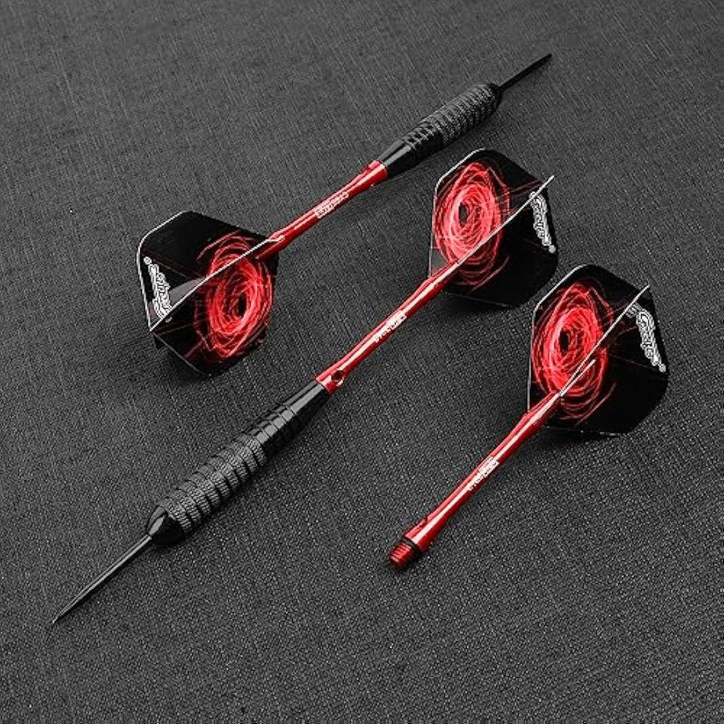 CyeeLife Steel Tip Darts Set – 12pcs Professional Beginner Darts