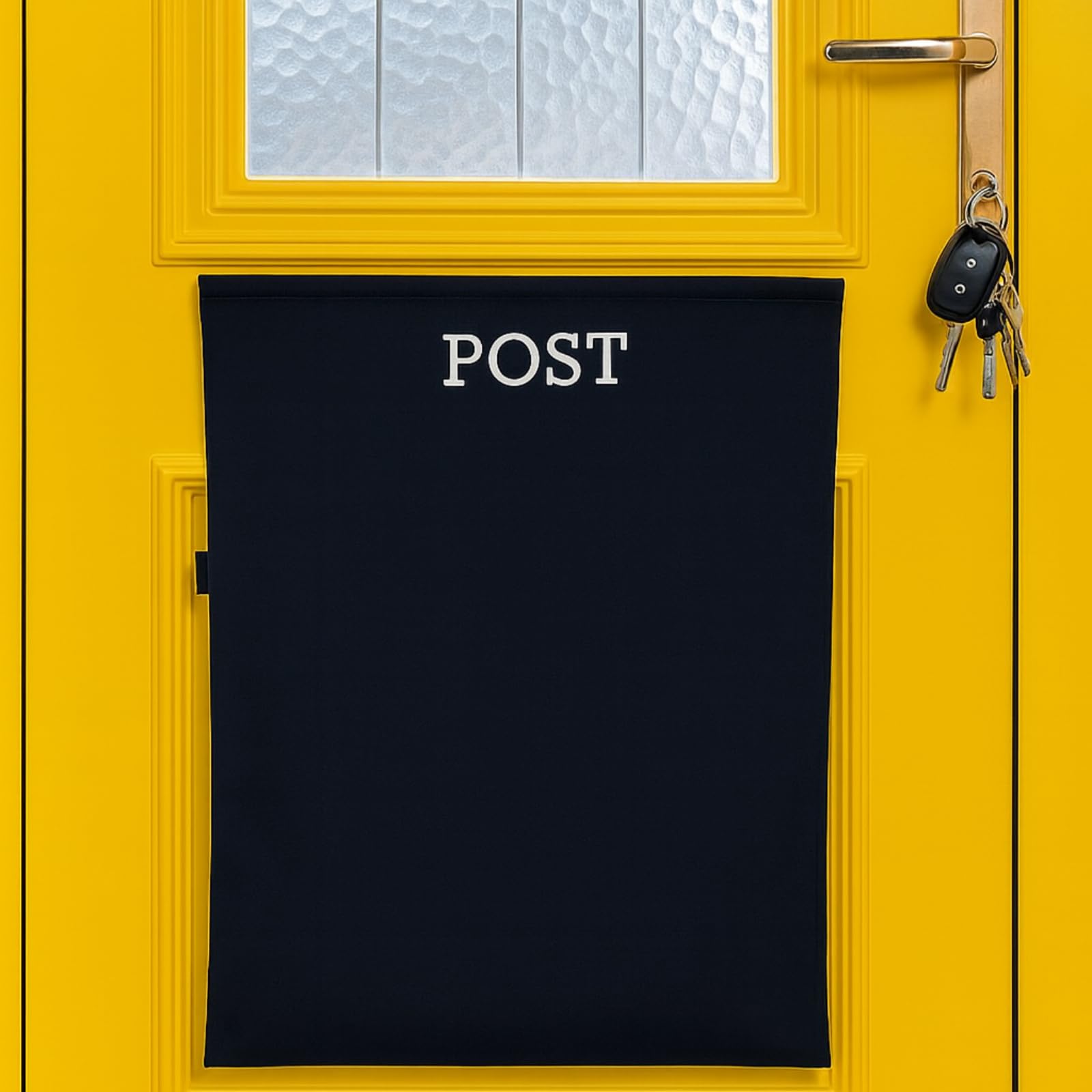 Dog Proof Letterbox Mail Catcher Bag - Black Post Guard