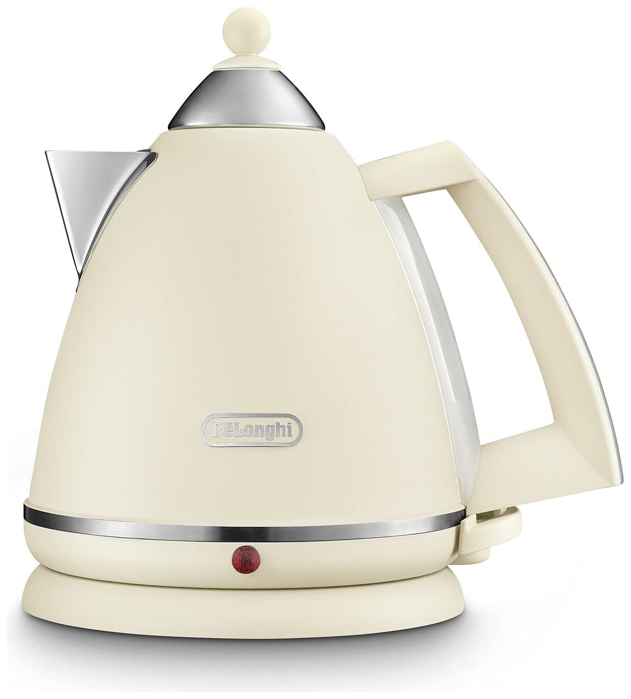 De'Longhi Argento Flora Electric Kettle | 1.7L Rapid Boil – Beige