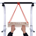 Two Stones Portable Wooden Climbing Hangboard | Finger Strength Trainer
