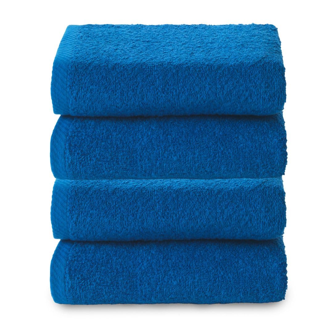 100% Cotton Hand Towel Set – 4 Pack Soft Bath Towels